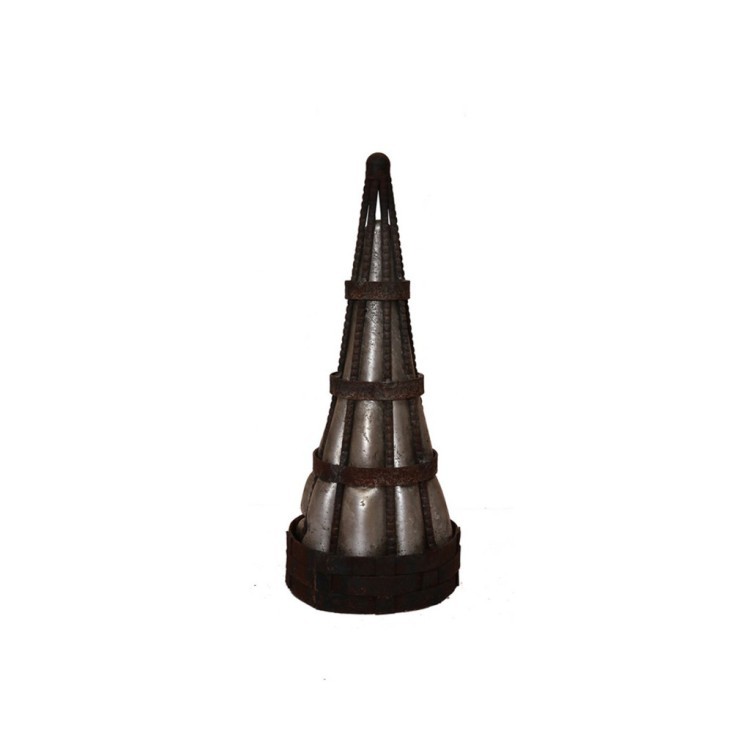 Новогодний декор ель G19285, стекло, silver/gold, ROOMERS FURNITURE