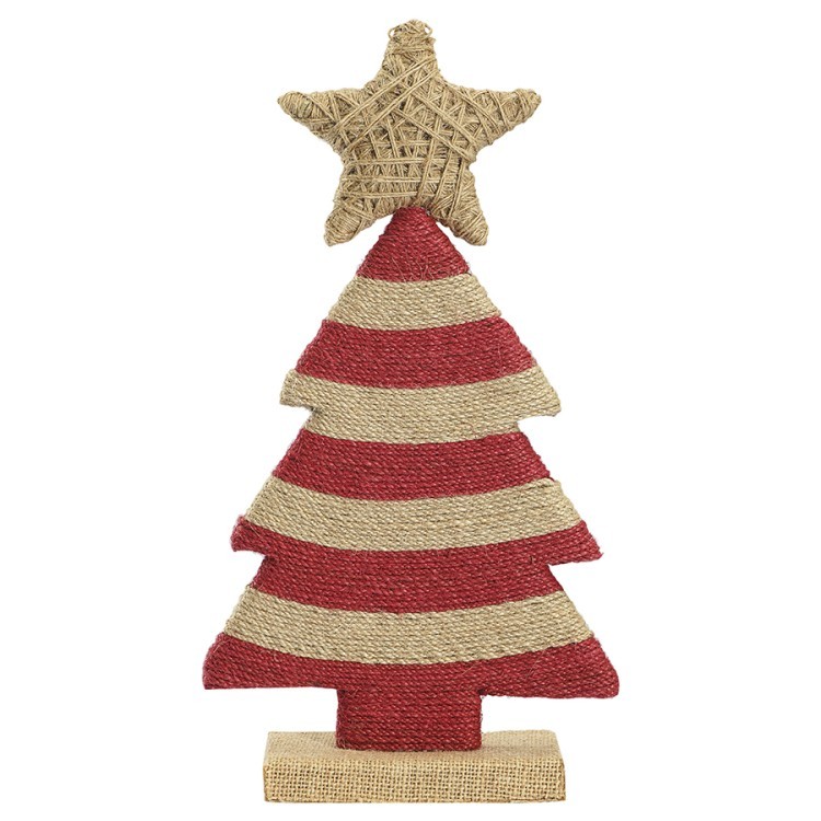 Декор новогодний funky stripes из джута и гофрированного картона из коллекции new year essential (76820) Декор новогодний funky stripes из джута и гофрированного картона из коллекции new year essential (76820)