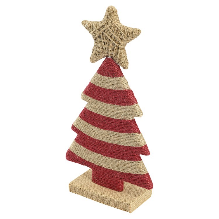 Декор новогодний funky stripes из джута и гофрированного картона из коллекции new year essential (76820) Декор новогодний funky stripes из джута и гофрированного картона из коллекции new year essential (76820)