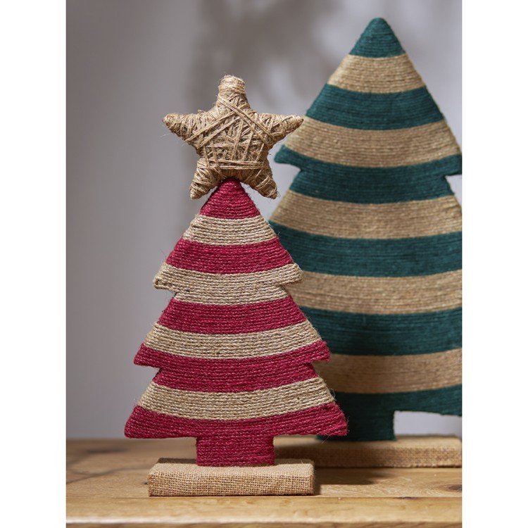 Декор новогодний funky stripes из джута и гофрированного картона из коллекции new year essential (76820) Декор новогодний funky stripes из джута и гофрированного картона из коллекции new year essential (76820)