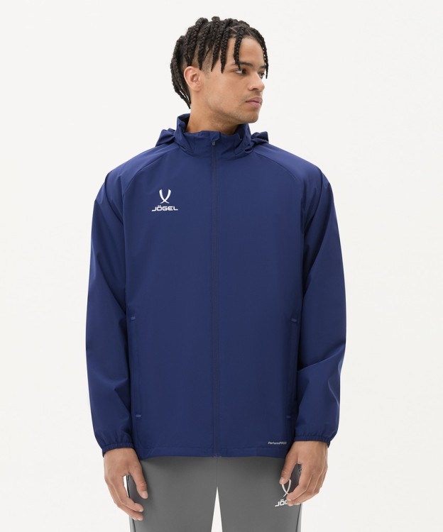 Куртка ветрозащитная JOGEL PREMIER PerFormPROOF FZ Rain Jacket, темно-синий (2122929)