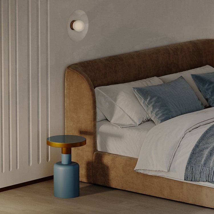 Столик журнальный froud, D35 см, синий (75318) Столик журнальный froud, D35 см, синий (75318)