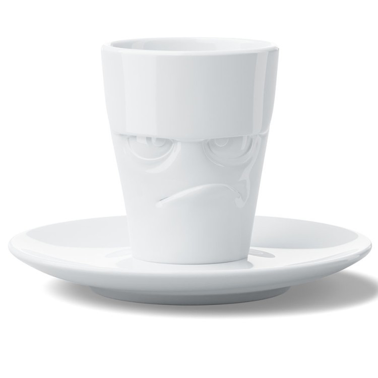 Кофейная пара grumpy, 80 мл, белая (79889)