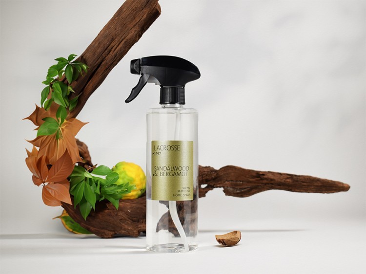 Спрей для дома lacrosse, sandalwood&bergamot, 500 мл (68244)
