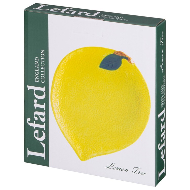 Тарелка lefard "лемон три" 21*17,5*3 см Lefard (358-2388)