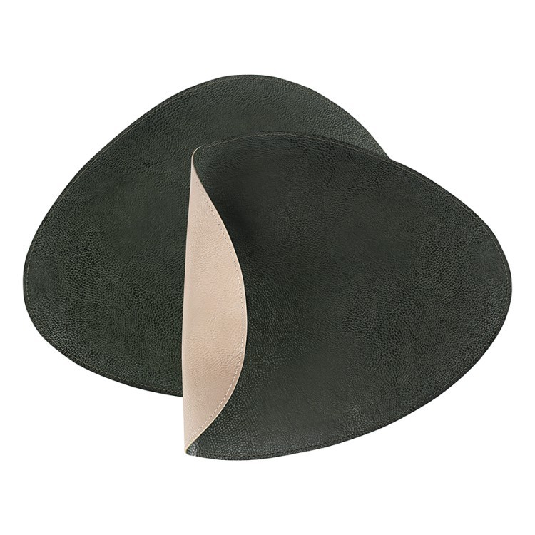 Салфетка сервировочная drop, 33х41 см, зеленая/бежевая (80094)