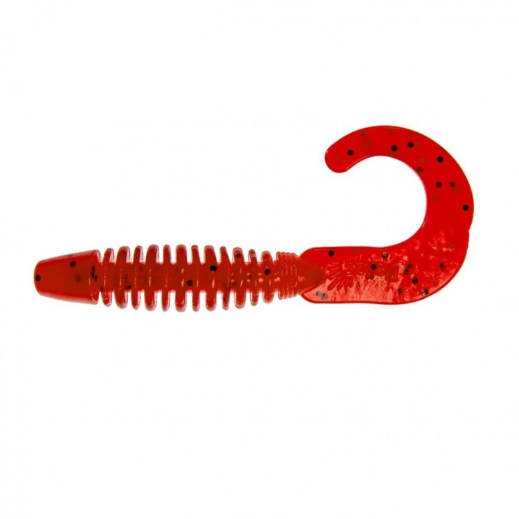 Твистер Helios Din 3,11"/7,9 см, цвет Pepper Red 6 шт HS-33-030 (78152)
