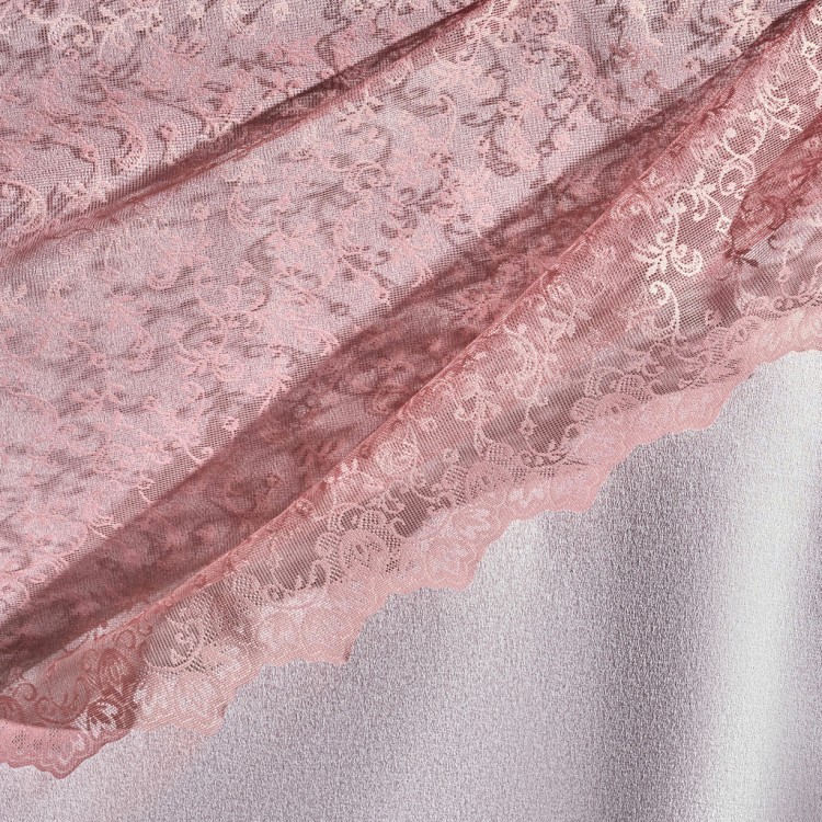 Набор из скатерти и наперона "пепел розы" 160*300 см SANTALINO (805-014)