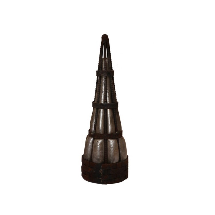 Новогодний декор ель G19286, стекло, silver/gold, ROOMERS FURNITURE