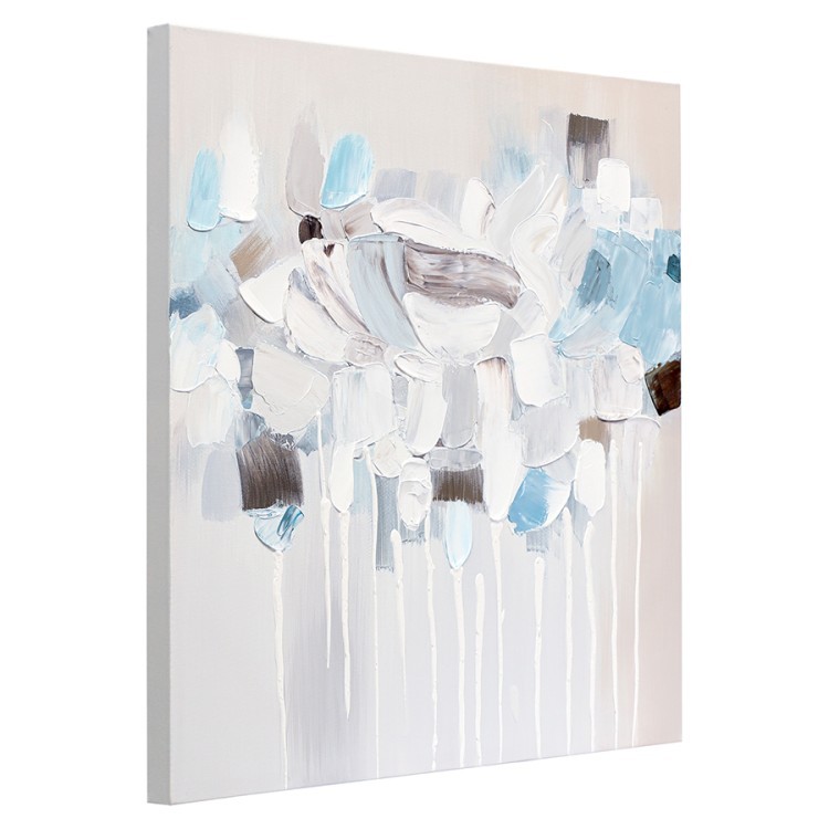 Панно декоративное fleur, 60х60 см, голубое (78818)