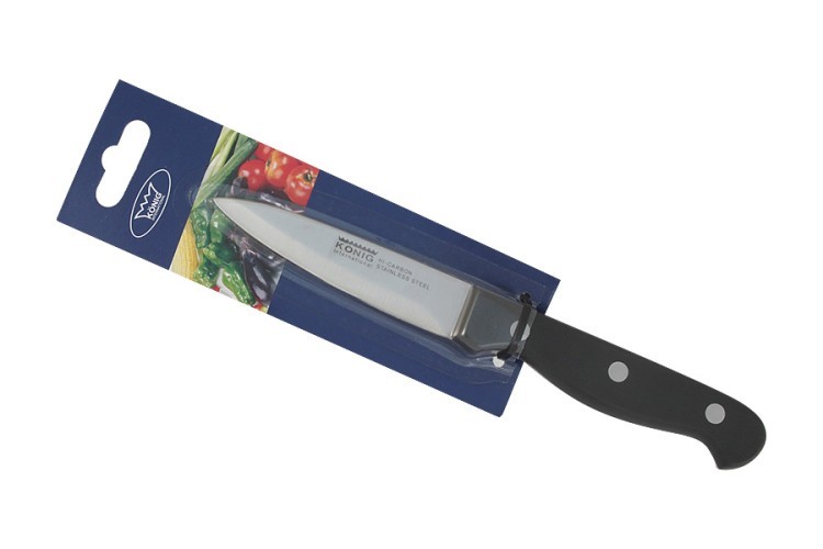 Нож для чистки овощей 90 мм, листовой - 1002-093B Konig International
