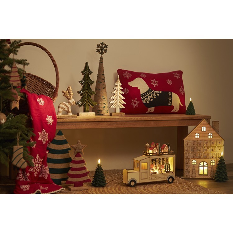 Декор новогодний knitted christmas из джута и гофрированного картона из коллекции new year essential, зеленый (76821) Декор новогодний knitted christmas из джута и гофрированного картона из коллекции new year essential, зеленый (76821)