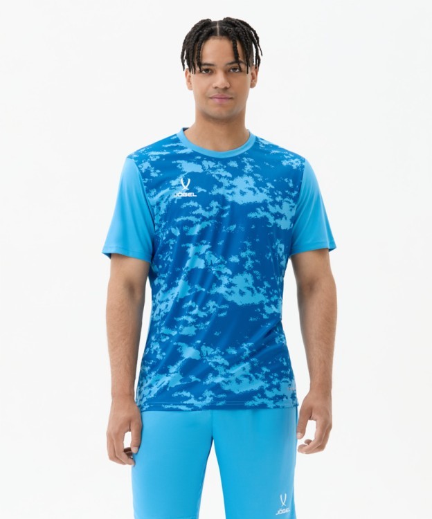 Футболка вратарская JOGEL DIVISION PerFormDRY SPLASH GK Jersey, голубой (2120602)