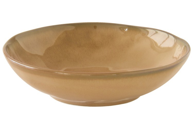 Тарелка суповая (коричневый) Interiors без инд.упаковки - EL-R2011_INTT Easy Life (R2S)