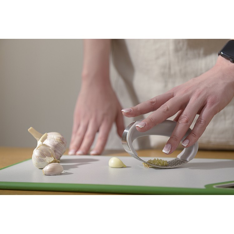 Пресс для чеснока vegard, 10,7 см, светло-серый (74918)