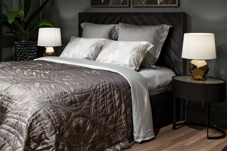 Кровать Milano Basic c подъем.мех.велюр серый Colt1003 173*220*125 (TT-00014856)