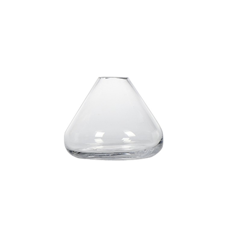 Ваза 9415130001, 15 см, стекло, Clear, ROOMERS FURNITURE