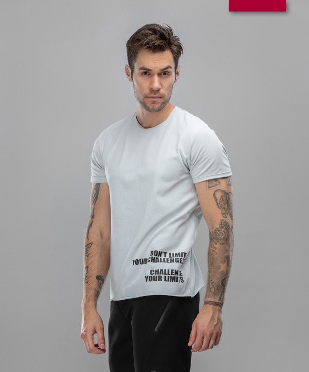 Мужская футболка Flaunt FA-MT-0104-GRY, серый (509243)