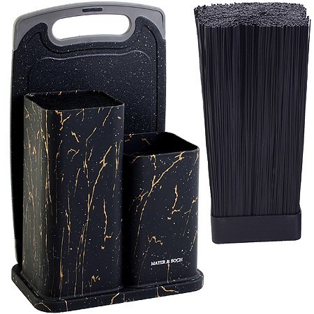 Набор: подставка для ножей+разд доска Mayer&Boch (31303)