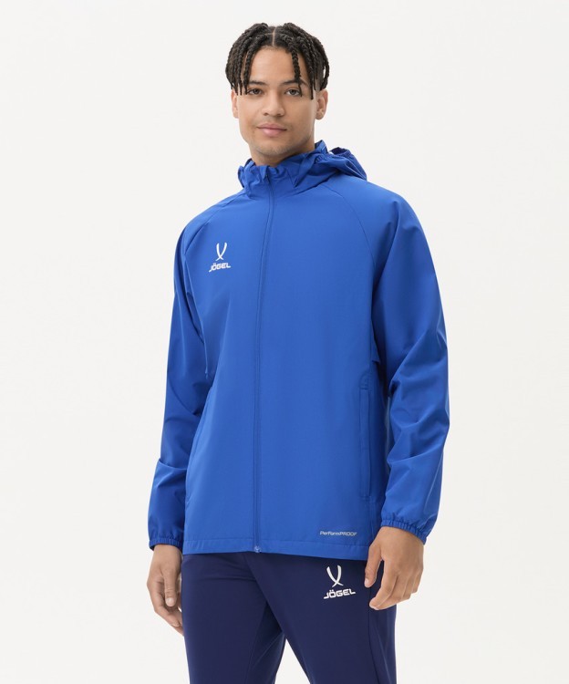 Куртка ветрозащитная JOGEL PREMIER PerFormPROOF FZ Rain Jacket, синий (2122957)