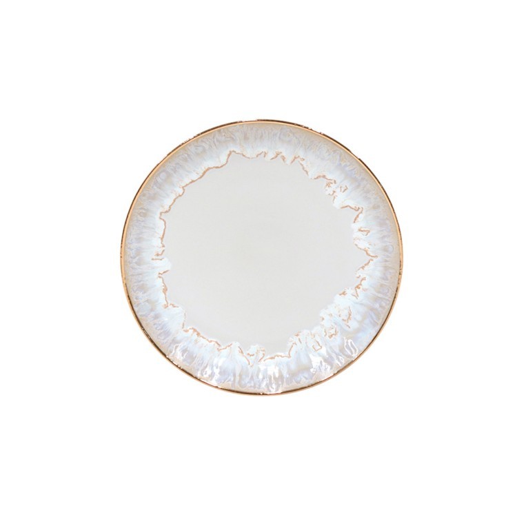 Тарелка TA603-WGD(COP211-00115C), 21.6, керамика, white, gold, CASAFINA BY COSTA NOVA Тарелка TA603-WGD(COP211-00115C), 21.6, керамика, white, gold, CASAFINA BY COSTA NOVA