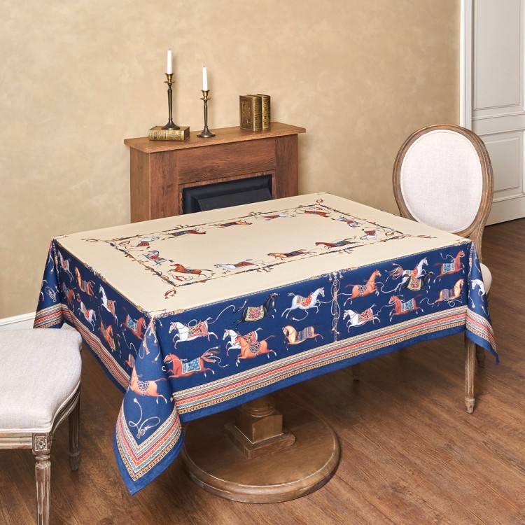 Скатерть "passage" 160х220см ,бежевый,100% хлопок с пропиткой,твил Lefard (850-758-21)