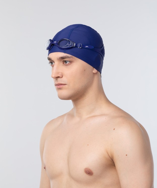 Шапочка для плавания Comfo Blue, полиэстер (1549572) Шапочка для плавания Comfo Blue, полиэстер (1549572)
