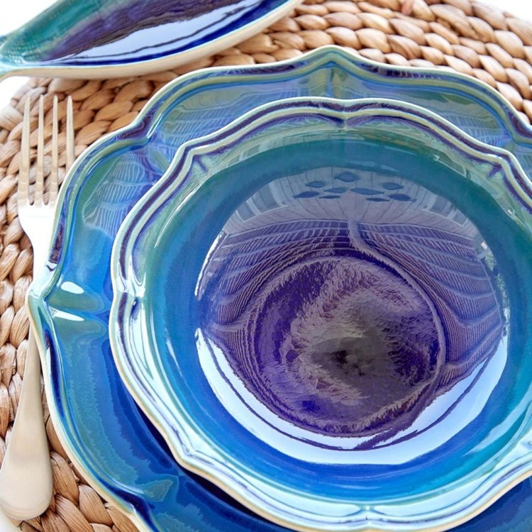 Чаша DO230-BLU(ERS301-01818Q), керамика, blue, CASAFINA BY COSTA NOVA