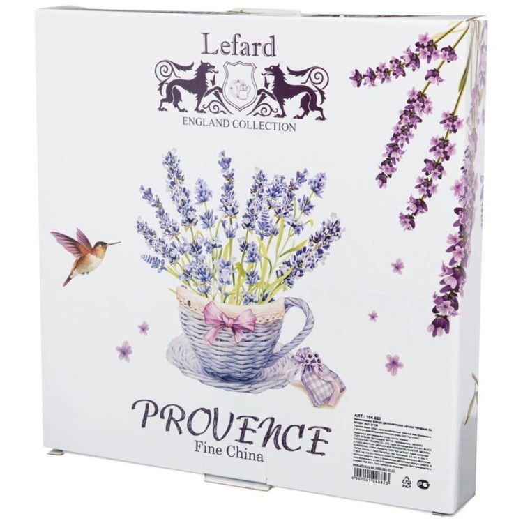 Блюдо двухъярусное lefard "прованс лаванда" 20,5 / 27 см Lefard (104-882)