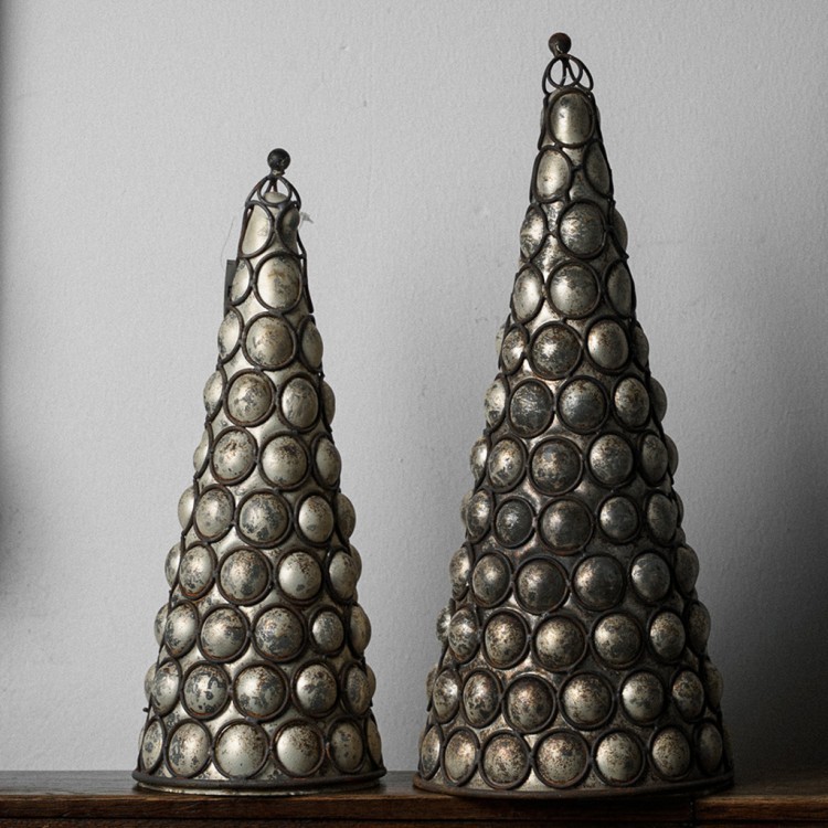 Новогодний декор ель G19270, стекло, silver/gold, ROOMERS FURNITURE Новогодний декор ель G19270, стекло, silver/gold, ROOMERS FURNITURE