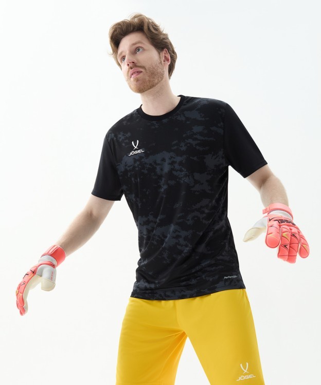 Футболка вратарская JOGEL DIVISION PerFormDRY SPLASH GK Jersey, черный (2120589)