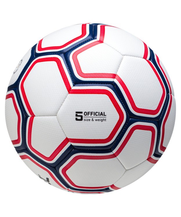 Мяч футбольный Vivo №5, белый/синий/красный (1553264)