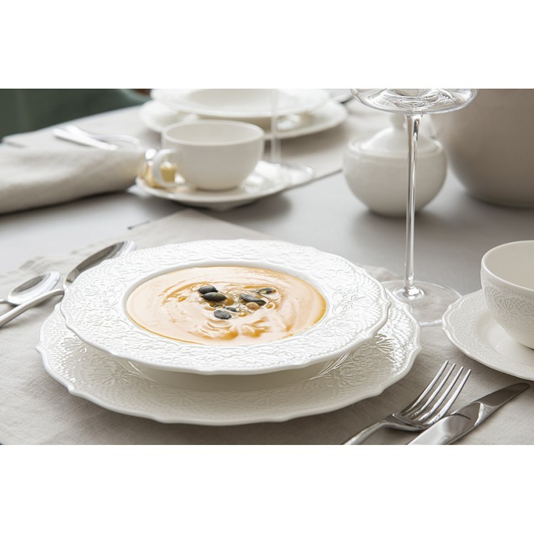 Набор суповых тарелок tracery, D22 см, 2 шт. (73508)