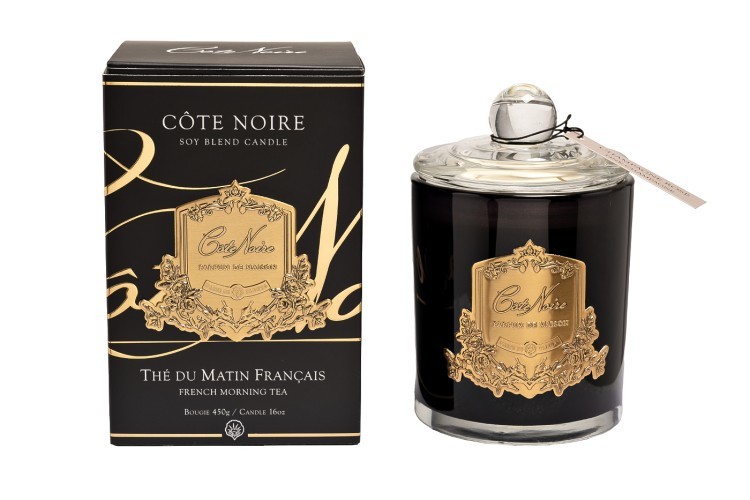Свеча ароматическая French Morning Tea в стакане в упаковке 450 гр. (TT-00010724)