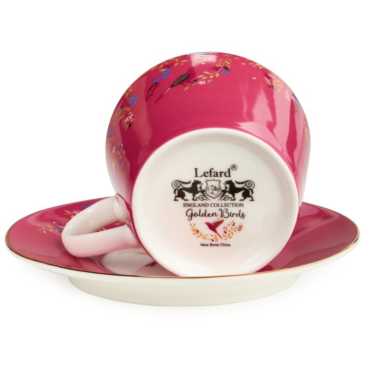 Чайная пара  lefard "golden birds" 220 мл Lefard (419-126)