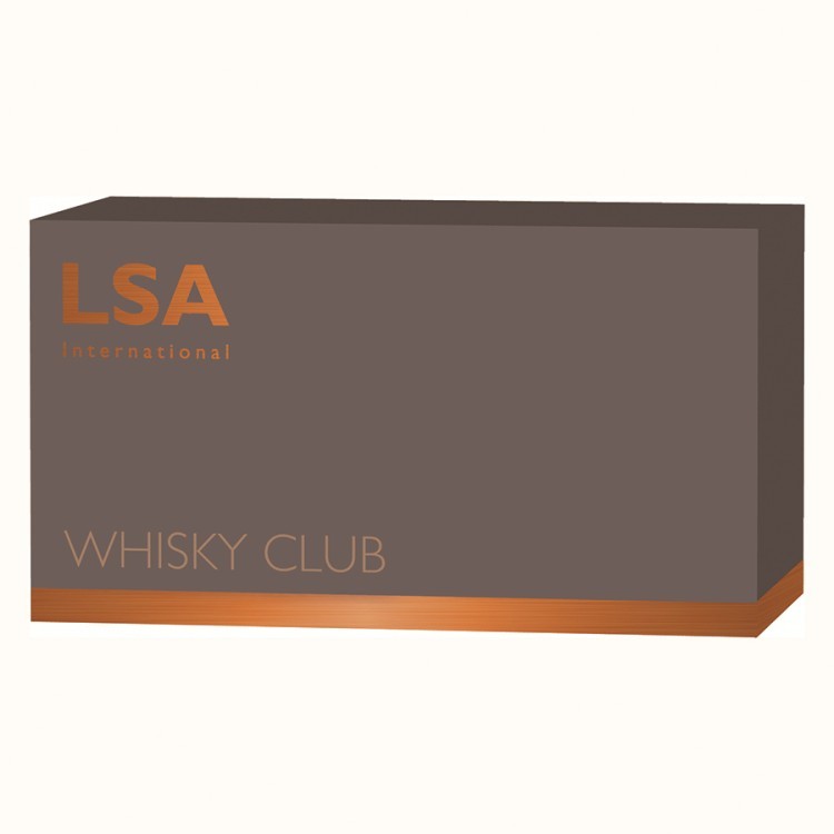 Набор низких стаканов whisky club, 230 мл, коричневый, 2 шт. (66224)
