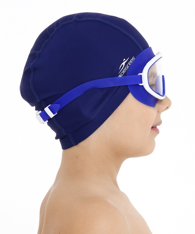 Шапочка для плавания Comfo Blue, полиэстер, детский (2103832)