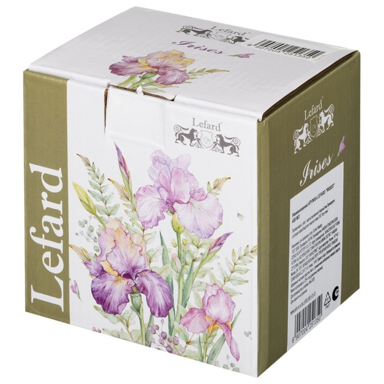 Кружка lefard "irises" 430 мл (425-135) 