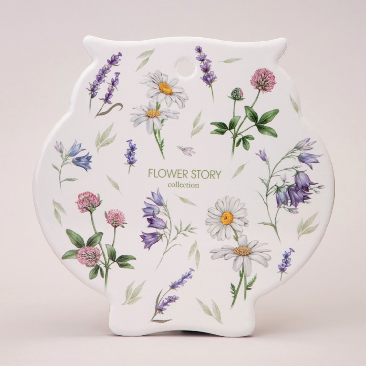 Подставка под горячее agness "flower story" 16*16*1 см Agness (358-2189) Подставка под горячее agness "flower story" 16*16*1 см Agness (358-2189)