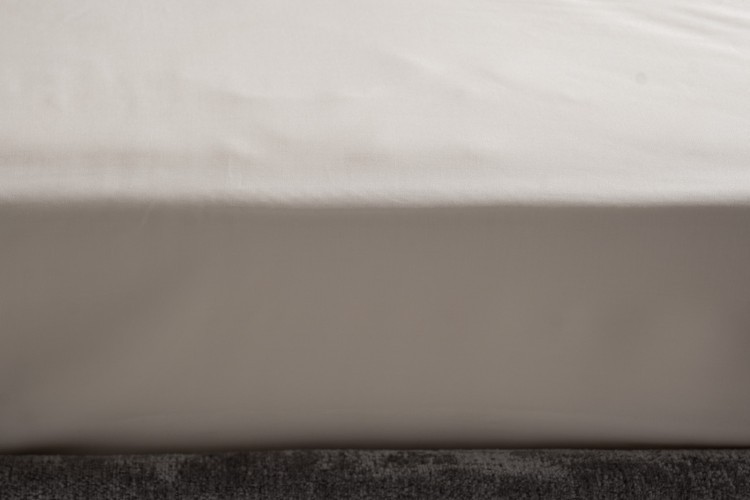 Простыня на резинке тенсель жемчужная 180*200*30 (TT-00011366)