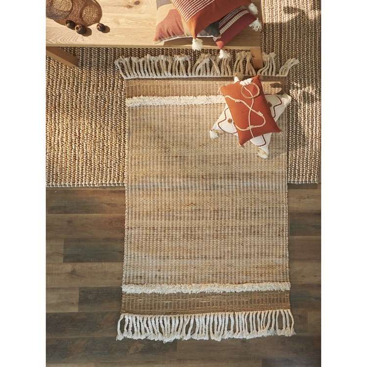 Ковер из джута и шерсти mumbai из коллекции ethnic, 70x160см (76008)