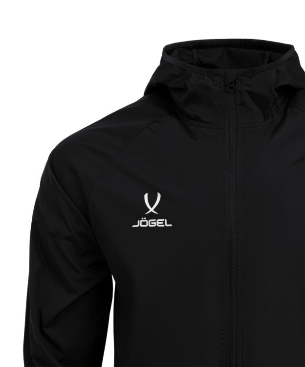 Куртка ветрозащитная JÖGEL CAMP Rain Jacket, черный, детский (2126700)