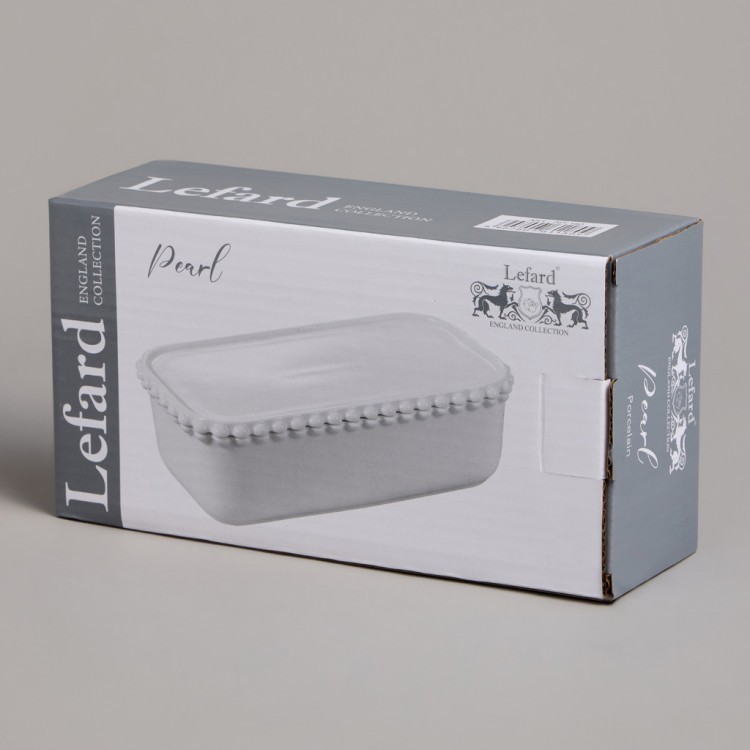 Паштетница lefard "pearl" с крышкой прямоуг. 18,5*9,5*5,5 см 400 мл Lefard (761-180) Паштетница lefard "pearl" с крышкой прямоуг. 18,5*9,5*5,5 см 400 мл Lefard (761-180)