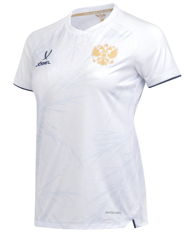 Футболка игровая женская JOGEL NATIONAL PerFormDRY Away Jersey W, белый (2110327)
