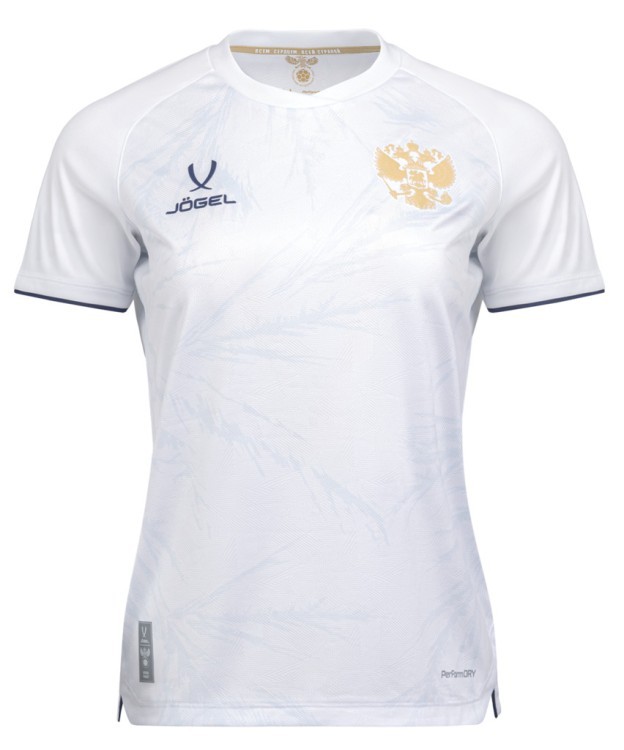Футболка игровая женская JOGEL NATIONAL PerFormDRY Away Jersey W, белый (2110327)