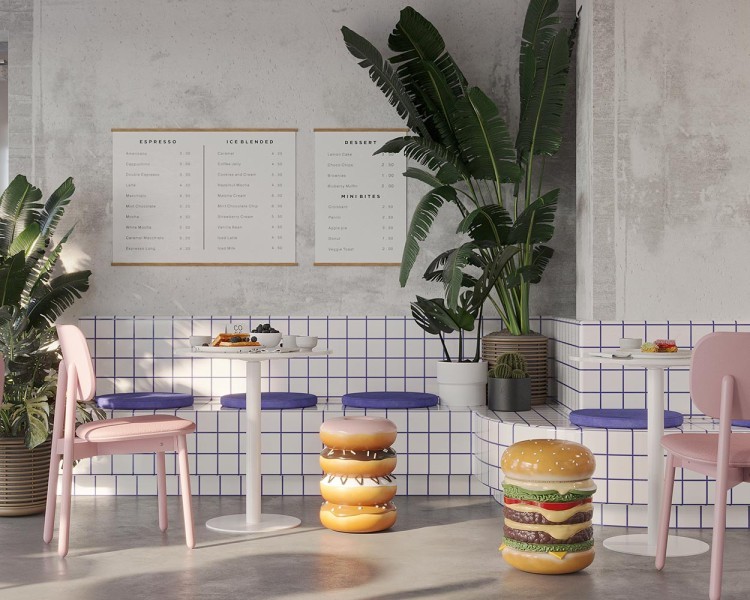 Табурет donuts, 35х47 см (79404)