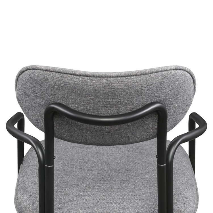 Стул ror, round, рогожка, черный/серый (74441) Стул ror, round, рогожка, черный/серый (74441)