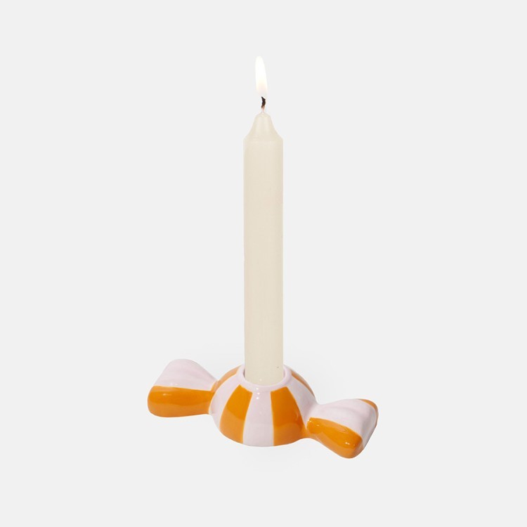 Подсвечник funfair, 5,5х12х3 см, оранжевый (79942)