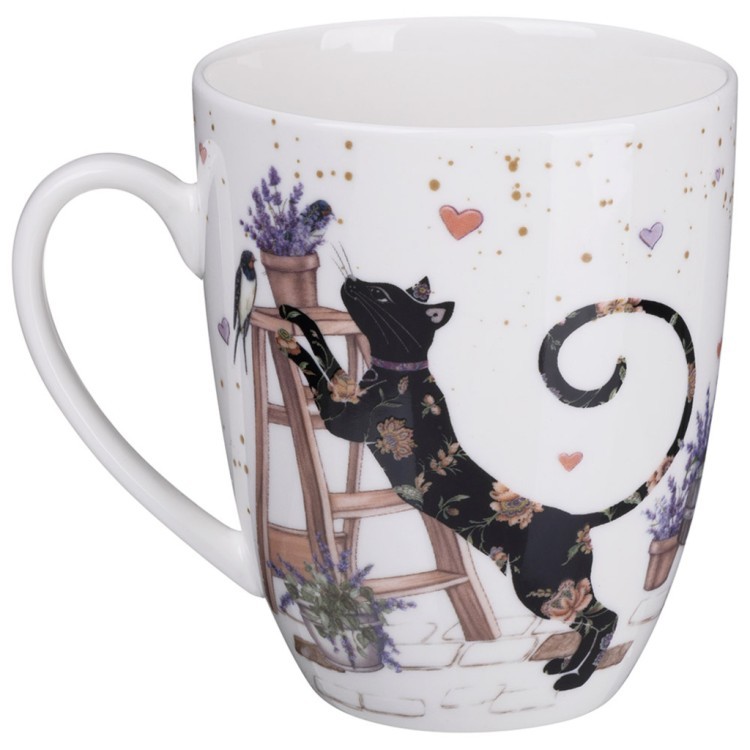 Набор посуды обеденный lefard "лавандовые коты" на 4 пер. 16 пр. Lefard (425-170)