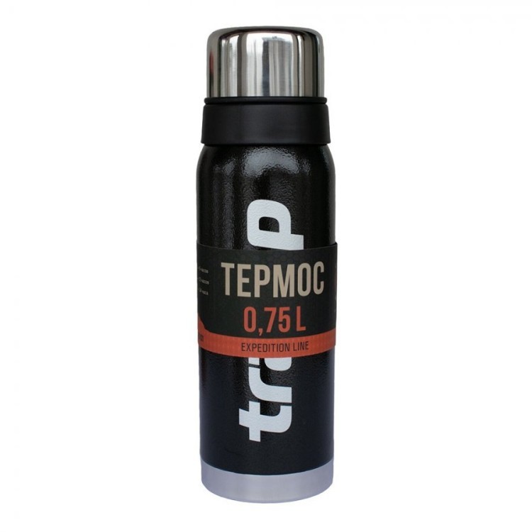 Термос Tramp 0,75 л черный TRC-031 (63870)